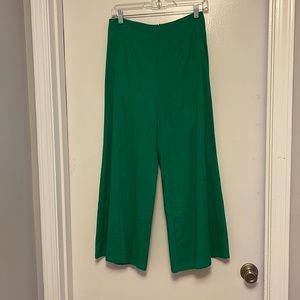 Do+Be Kelly Green Linen Pants